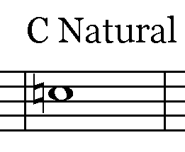 Note Identification - Atering Notes - C Natural